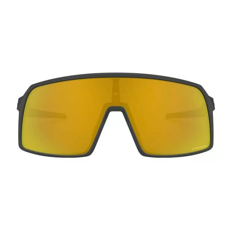 Gafas de Sol Sutro Matte Carbon Prizm 24k Lente Negro/Oro #3