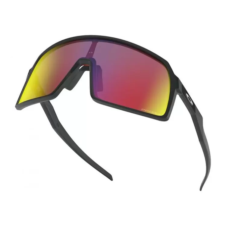 Sutro Sunglasses Matte Black Prizm Road Lens Black/Red #2