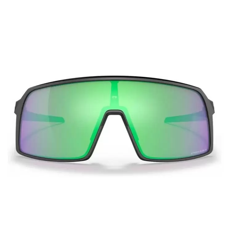 Óculos de sol Sutro Preto Fosco Prizm Road Jade Lente Preto/Verde #1