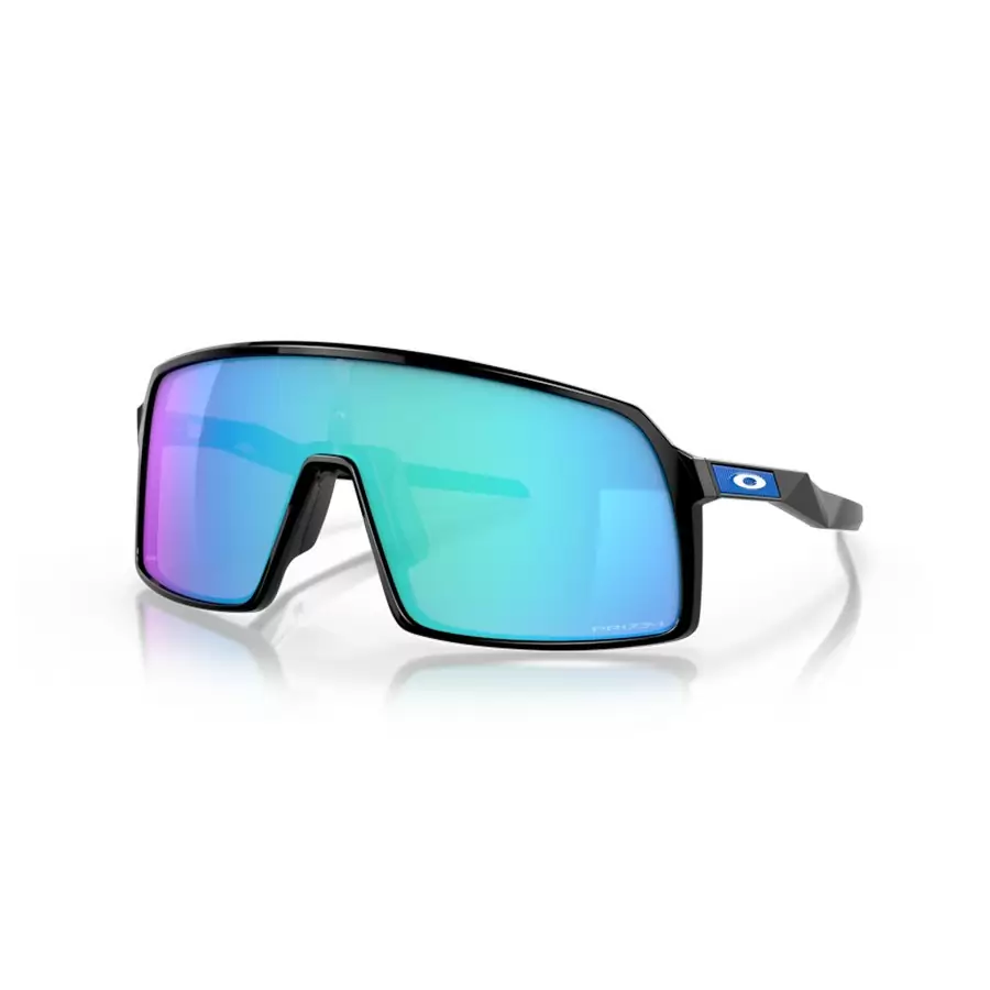 Sutro Sunglasses Polished Black Prizm Sapphire Lens Black/Blue - image