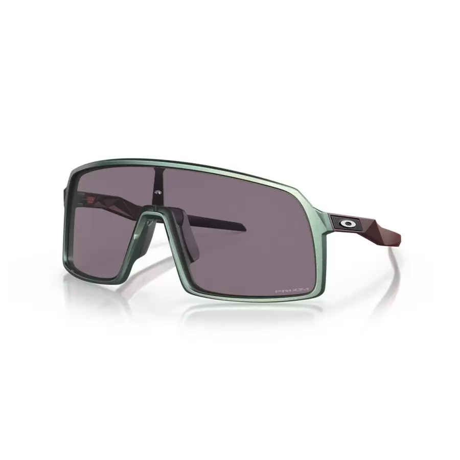 Sutro Sunglasses Verve Collection Matte Silver/Blue Colorshift Prizm Grey Lens Blue/Silver - image