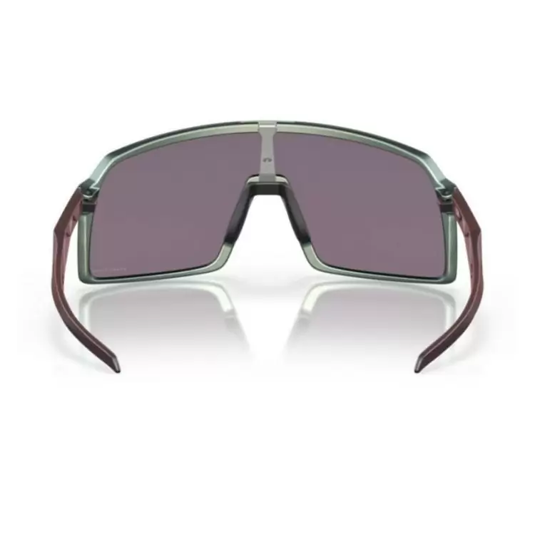 Sutro Sunglasses Verve Collection Matte Silver/Blue Colorshift Prizm Grey Lens Blue/Silver #2