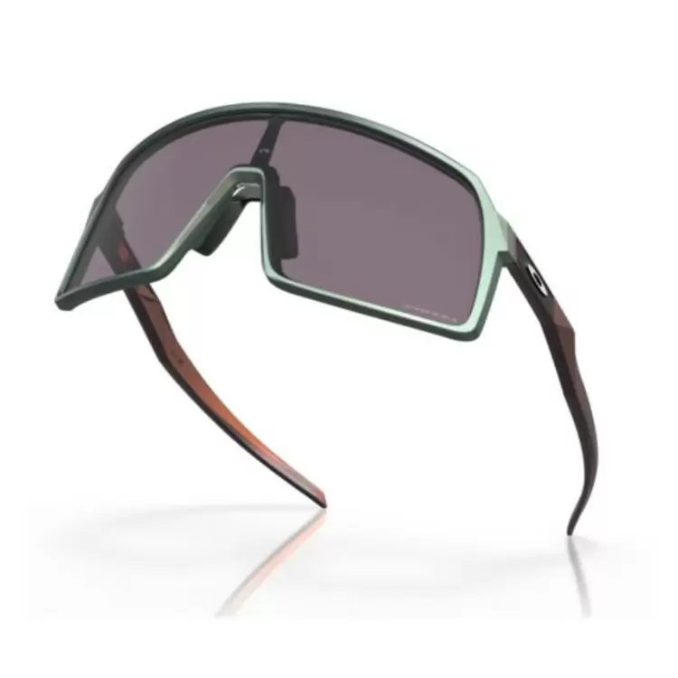 Sutro Sunglasses Verve Collection Matte Silver/Blue Colorshift Prizm Grey Lens Blue/Silver #3