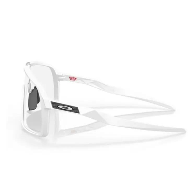 Sutro Sunglasses Matte White Clear To Black Iridium Photochromic Lens #1