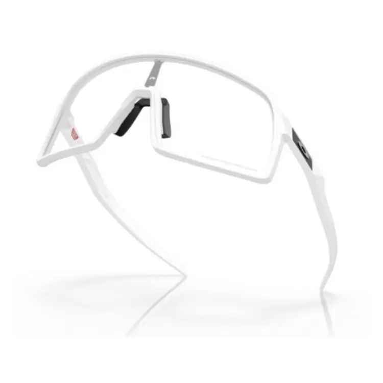 Sutro Sunglasses Matte White Clear To Black Iridium Photochromic Lens #3