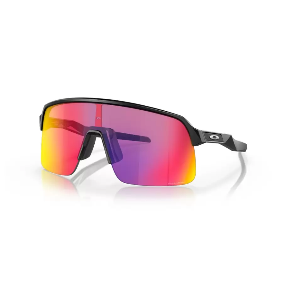 Sutro Lite Sunglasses Matte Black Prizm Road Lens Black/Red - image