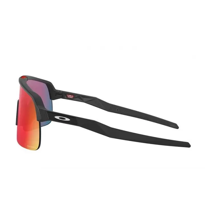 Sutro Lite Sunglasses Matte Black Prizm Road Lens Black/Red #1