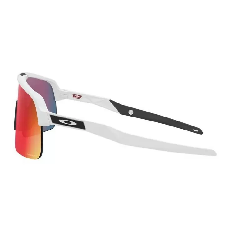 Sutro Lite Sunglasses Matte White Prizm Road Lens White /Red #2