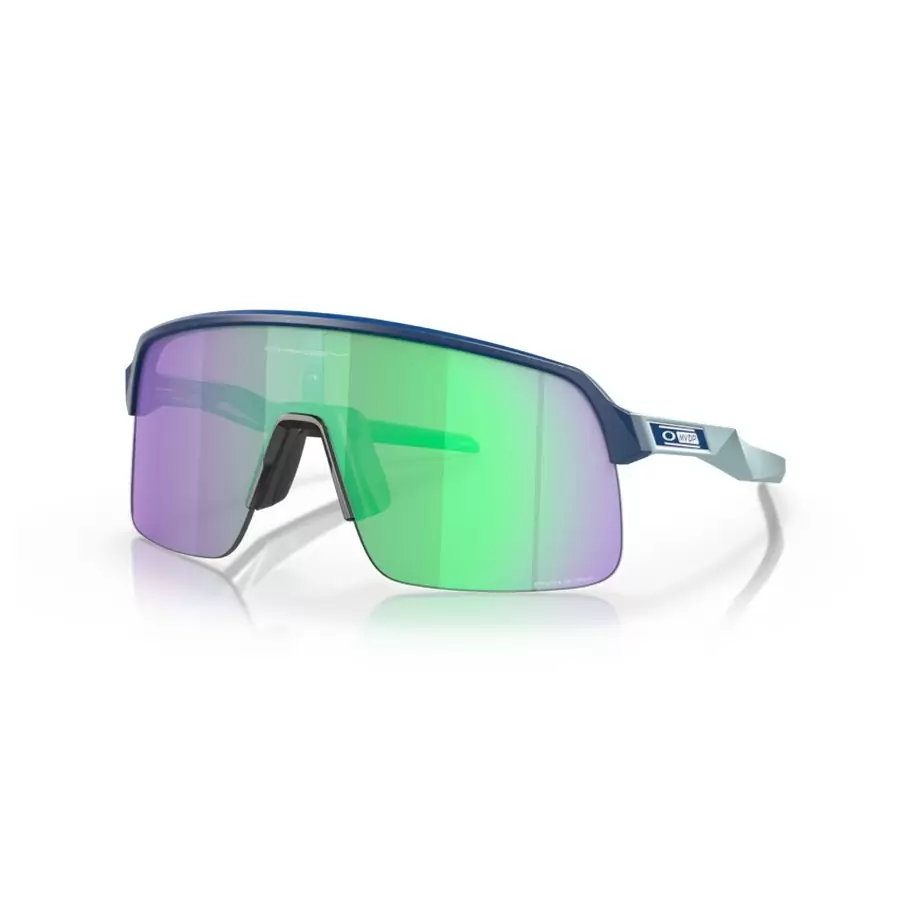 Sutro Lite Sunglasses Matte Poseidon Gloss Splatter Prizm Road Jade Lens Blue/Green MVDP Collection - image