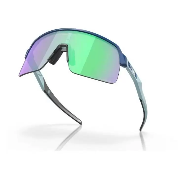 Sutro Lite Sunglasses Matte Poseidon Gloss Splatter Prizm Road Jade Lens Blue/Green MVDP Collection #4
