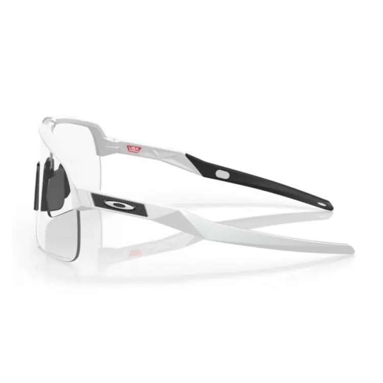 Gafas de sol Sutro Lite blanco mate claro a negro iridio lente fotocromática #1