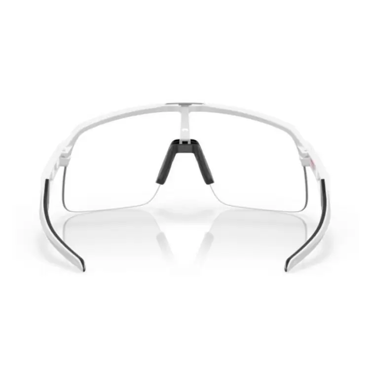 Sutro Lite Sunglasses Matte White Clear To Black Iridium Photochromic Lens #2
