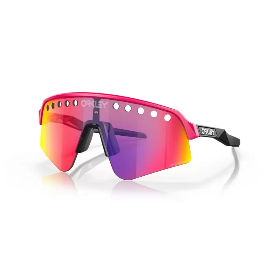 Sutro Lite Sweep Vented Sunglasses Pink Prizm Road Lens Pink/Black - image
