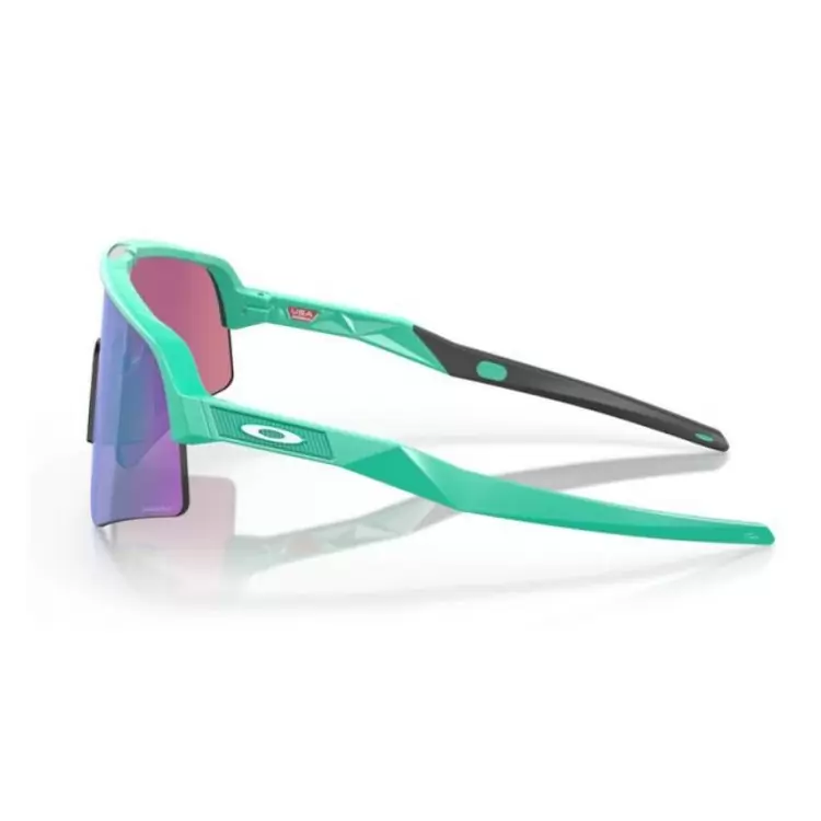 Sutro Lite Sweep Sunglasses Matte Celeste Prizm Road Jade Lens Green #1
