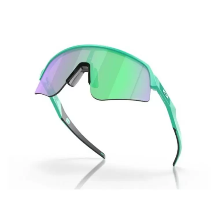Sutro Lite Sweep Sunglasses Matte Celeste Prizm Road Jade Lens Green #3