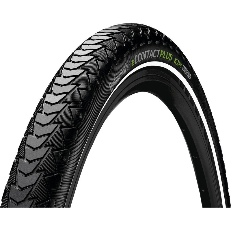 Copertone City eContact Plus 27,5x2,20 Nero Riflettente