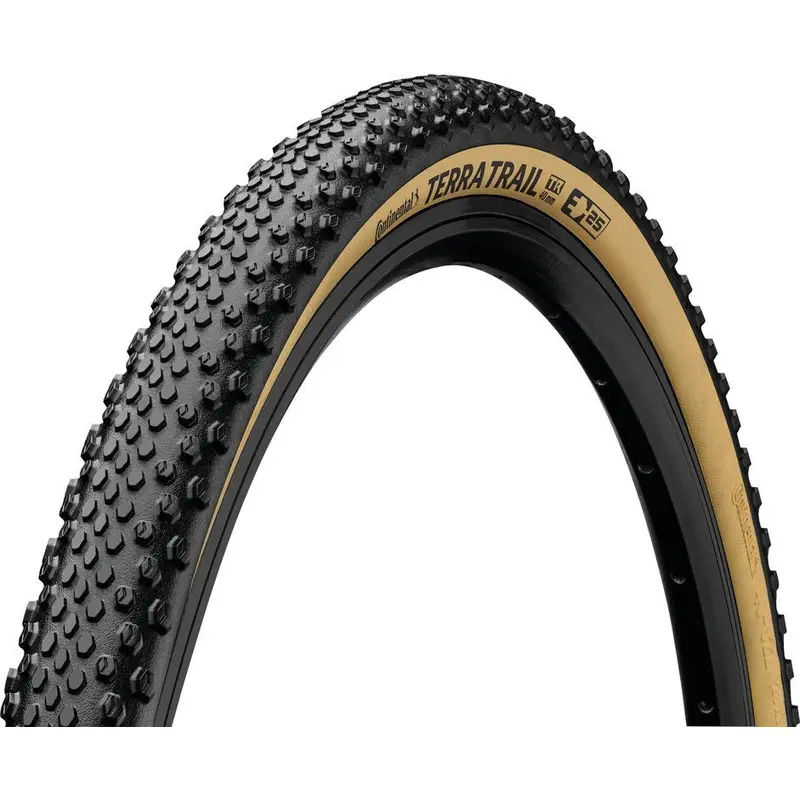 Cubierta Gravel Terra Trail 27.5x1.50 Skin Negro/Beige - image