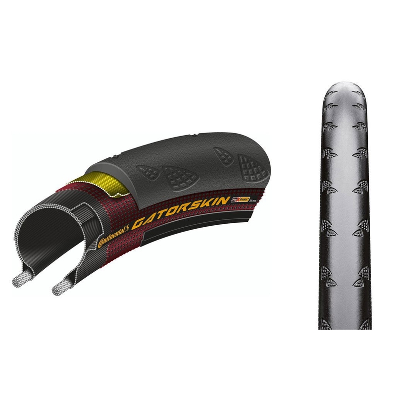 Pneu Gatorskin 700x25C PolyX Breaker dobrável preto