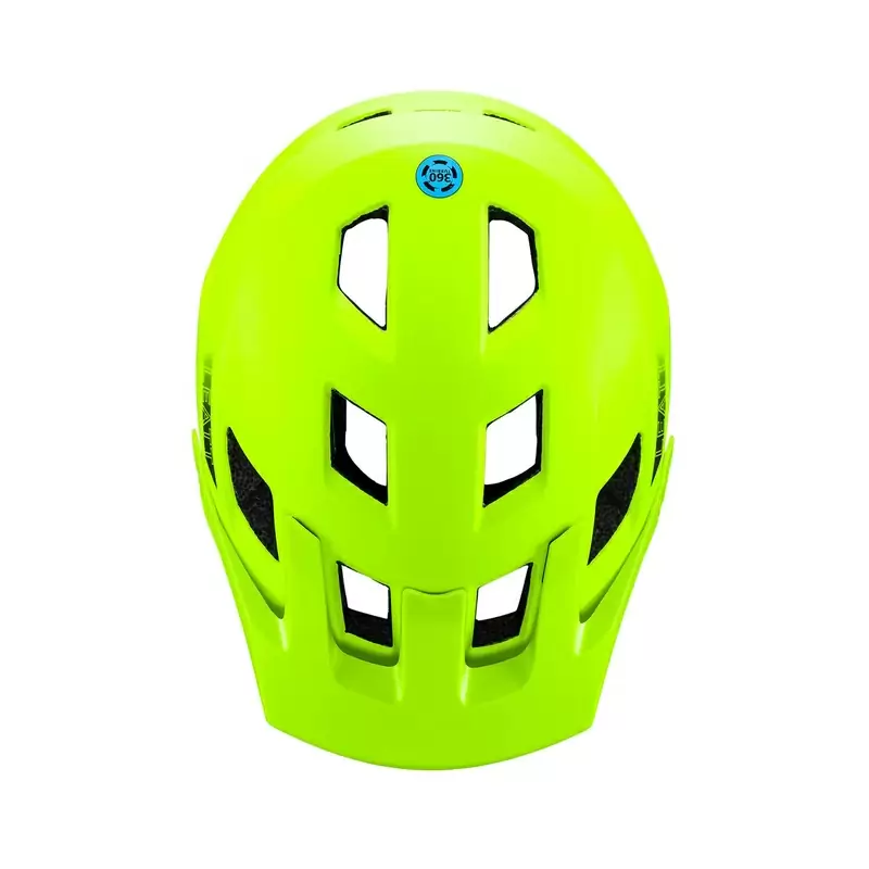 Casco MTB AllMtn 1.0 V24 Giallo Fluo Taglia S (51-55cm) #2