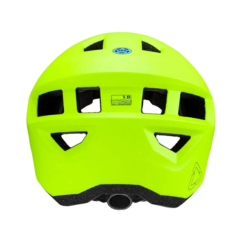 Casco MTB AllMtn 1.0 V24 Giallo Fluo Taglia S (51-55cm) #3