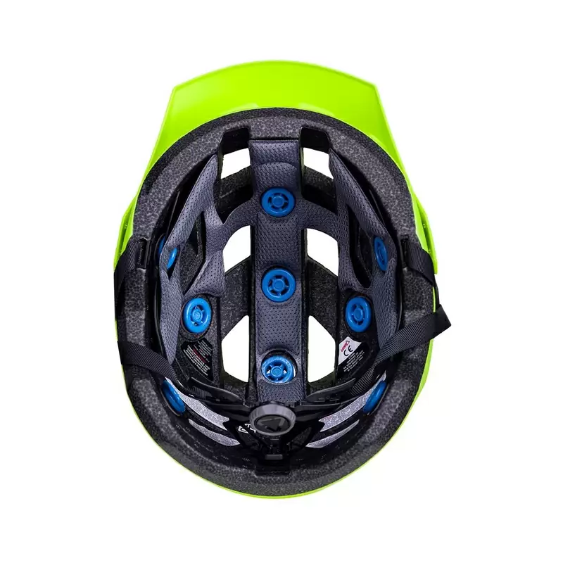 Casco MTB AllMtn 1.0 V24 Giallo Fluo Taglia S (51-55cm) #4