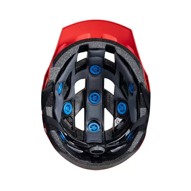 Casco MTB AllMtn 1.0 V24 Rosso Taglia S (51-55cm) #2