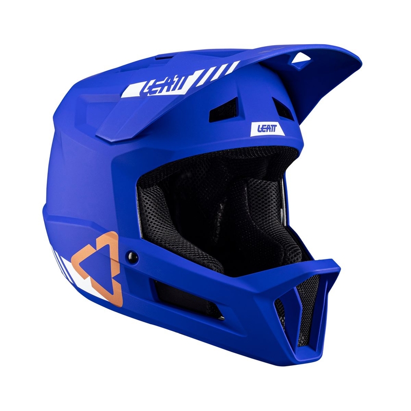 Casco Integrale Bambino MTB Gravity 1.0 Junior Blu Taglia XXS (51-52cm)