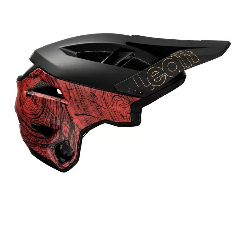 Capacete MTB Enduro 3.0 V25 Preto/Vermelho Tamanho S (51-55cm) #1