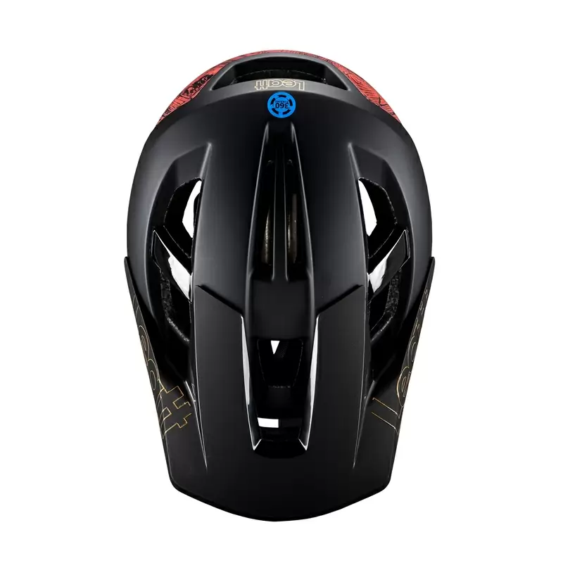 Casco MTB Enduro 3.0 V25 Nero/Rosso Taglia S (51-55cm) #5