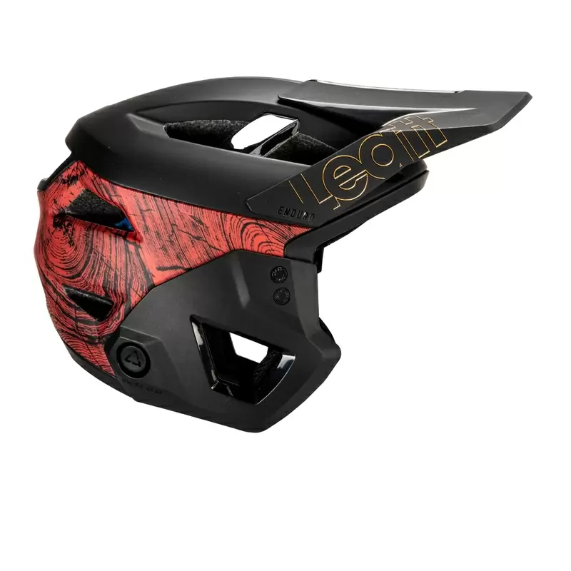 Casco MTB Enduro 3.0 V25 Nero/Rosso Taglia S (51-55cm) #6