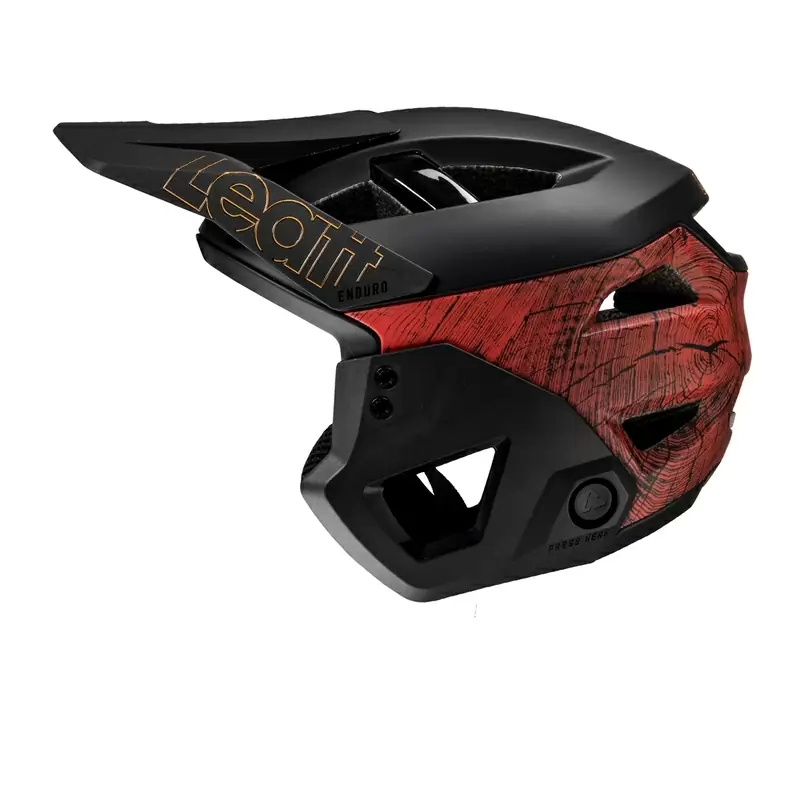 Capacete MTB Enduro 3.0 V25 Preto/Vermelho Tamanho S (51-55cm) #8