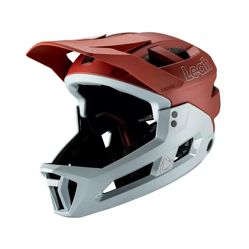 Casque VTT Enduro 2.0 V25 Rouge/Blanc Taille S (51-55cm) #5