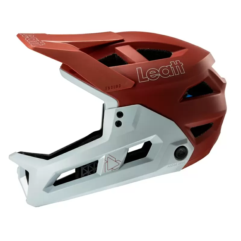 Casque VTT Enduro 2.0 V25 Rouge/Blanc Taille S (51-55cm) #6