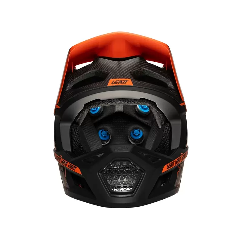 Casco MTB Gravity 6.0 Carbon V25 Nero/Arancio Taglia L (59-60cm) #1