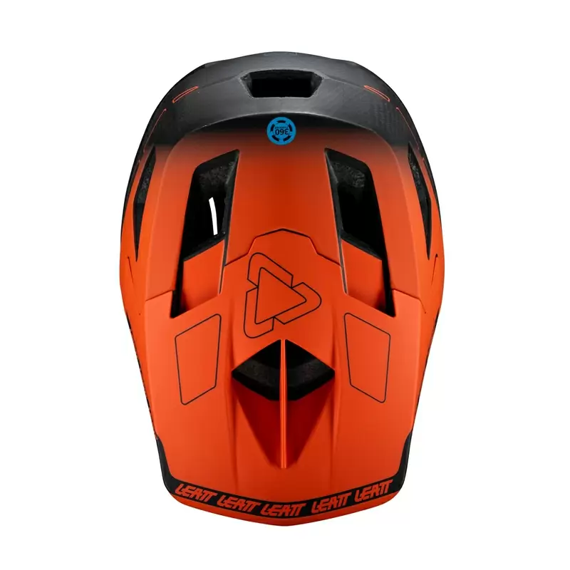 Casco MTB Gravity 6.0 Carbon V25 Nero/Arancio Taglia L (59-60cm) #3
