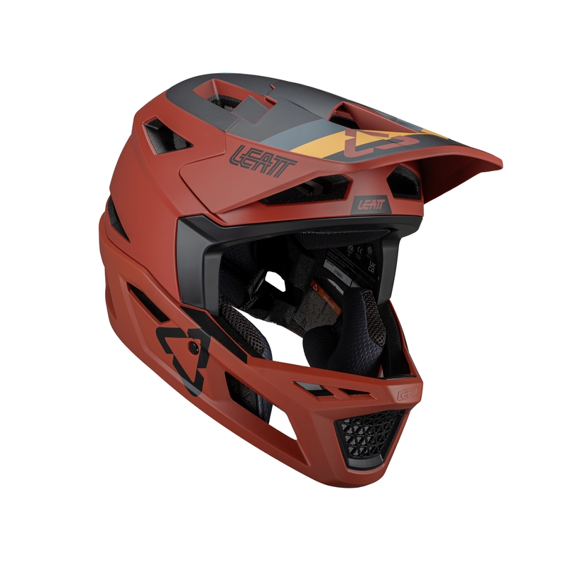 Casco MTB Gravity 4.0 V25 Rosso/Nero Taglia S (55-56cm)