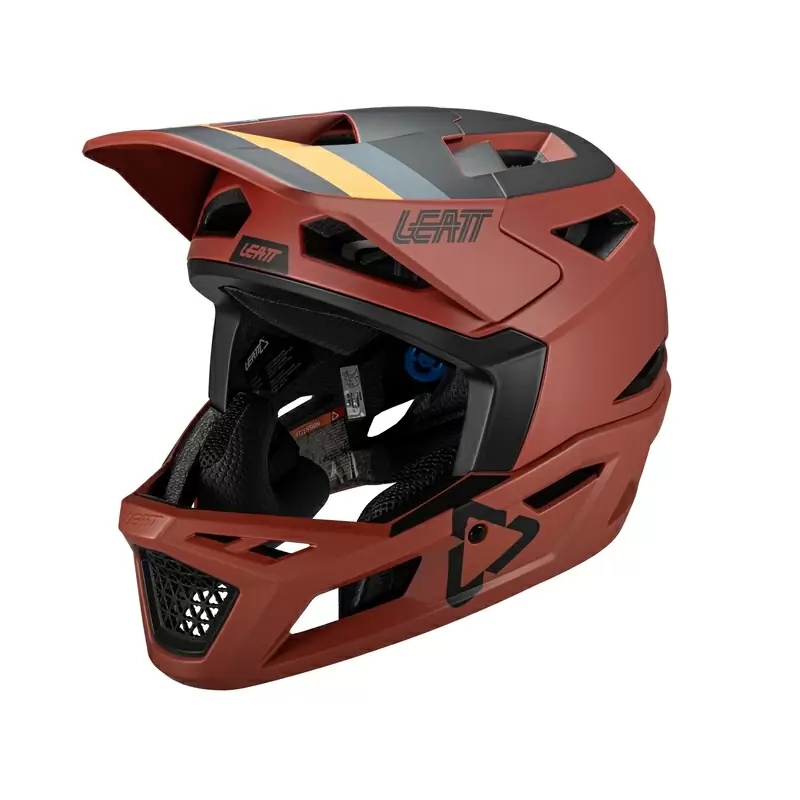 Casco MTB Gravity 4.0 V25 Rosso/Nero Taglia S (55-56cm) #2