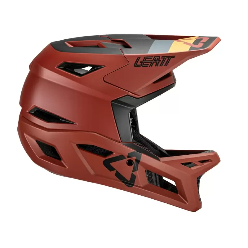 Casco MTB Gravity 4.0 V25 Rosso/Nero Taglia S (55-56cm) #4