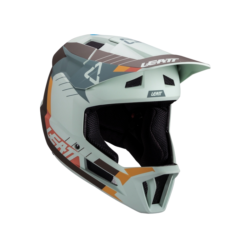 Casco MTB Gravity 2.0 V25 Verde/Marrone Taglia M (57-58cm)