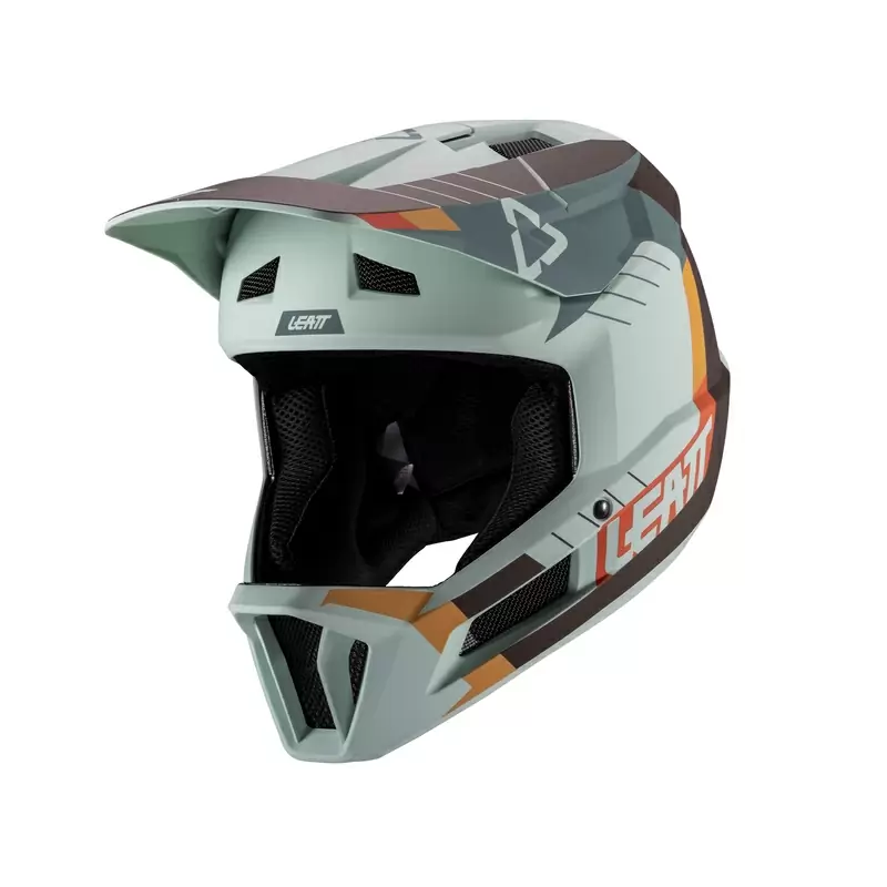 Casco MTB Gravity 2.0 V25 Verde/Marrone Taglia M (57-58cm) #2