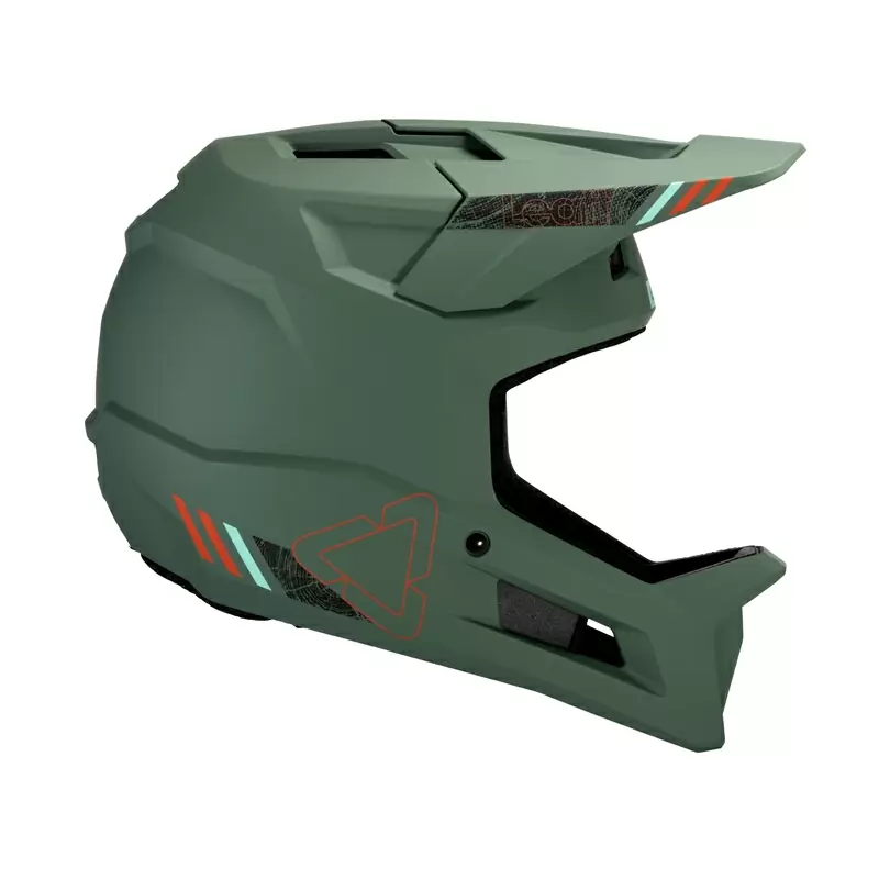 Casco MTB Gravity 1.0 V25 Verde Taglia S (55-56cm) #4