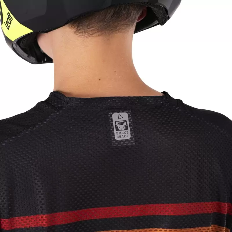 Maglia Maniche Lunghe MTB Gravity 4.0 Bambino Nero Taglia M (130-140cm) #5