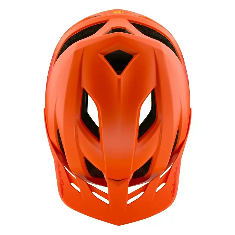 Mtb Flowline Point helmet with 14 orange ventilation holes size XL/XXL #3