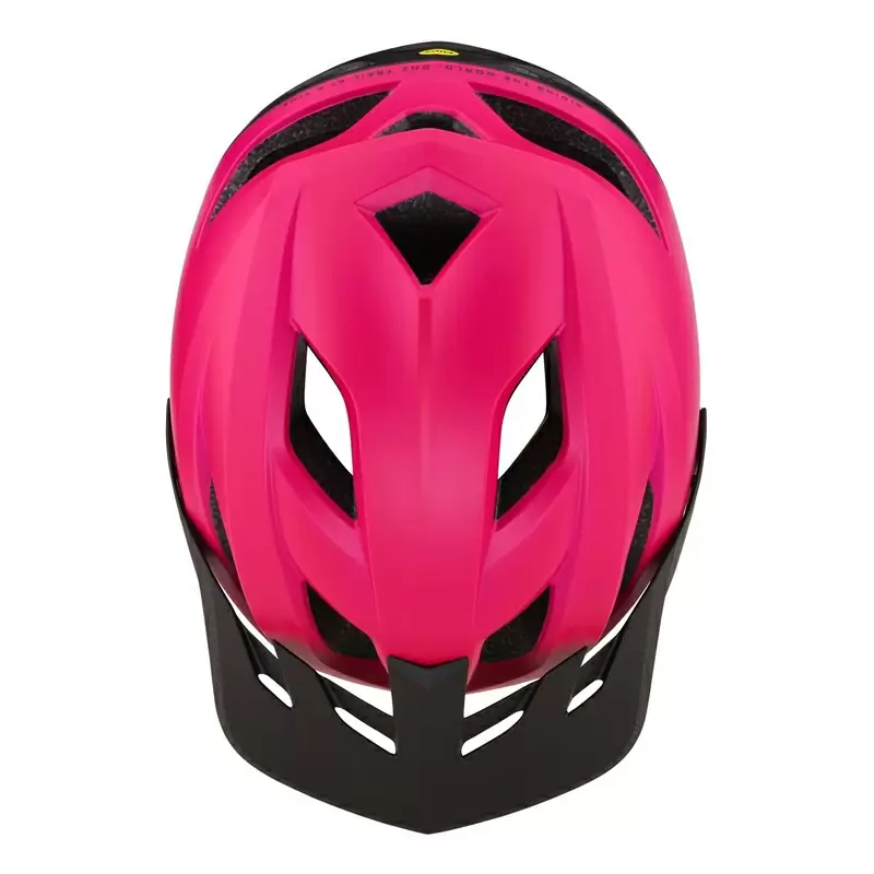 Casco de línea de flujo MTB con 14 orificios de ventilación negro/rojo tamaño XS/s #1