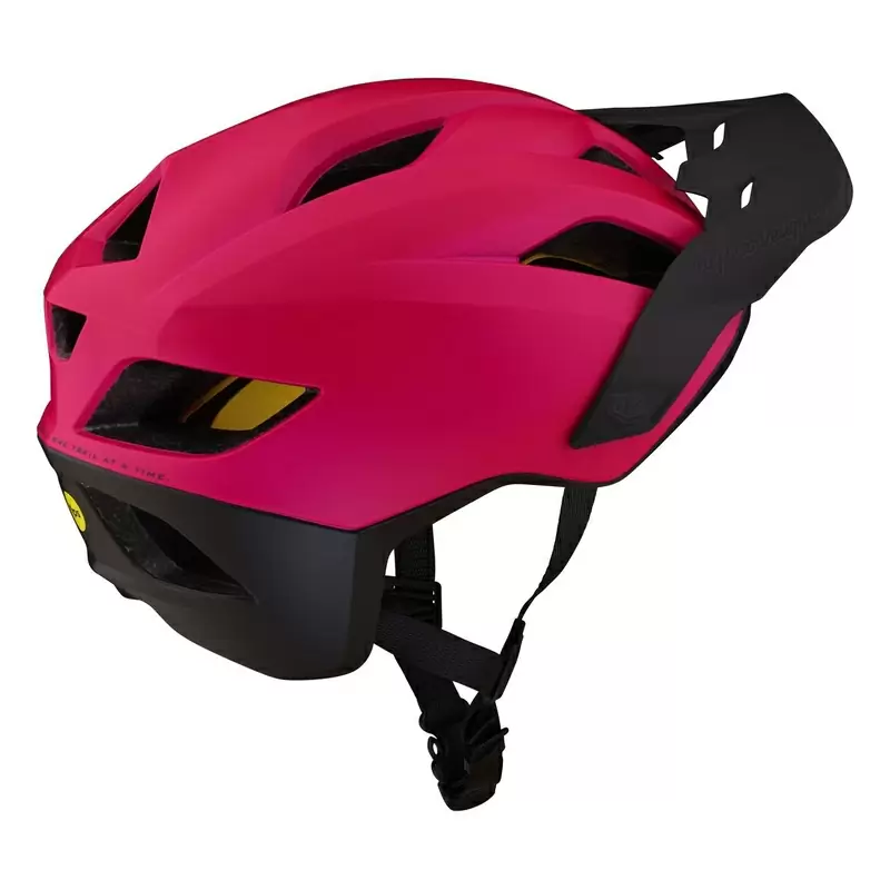 Casco de línea de flujo MTB con 14 orificios de ventilación negro/rojo tamaño XS/s #2