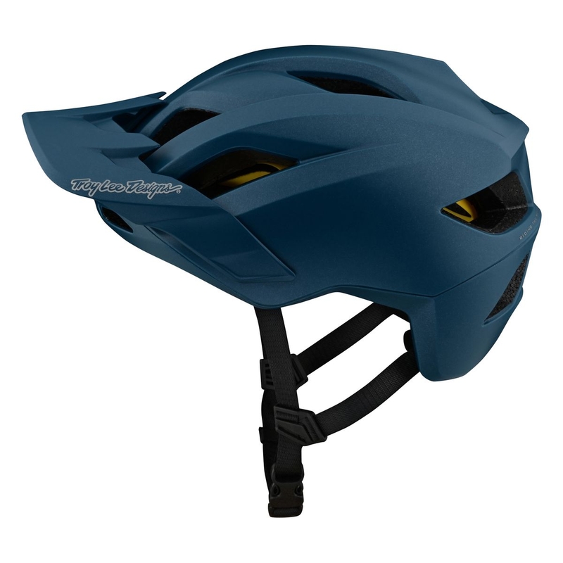 MTB Flowline Helm mit 14 blauen Lüftungslöchern Größe m/l
