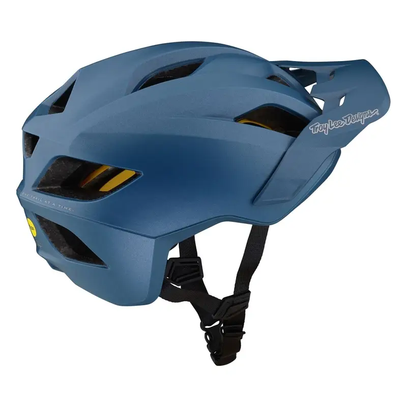 MTB Flowline Helm mit 14 blauen Lüftungslöchern Größe m/l #1