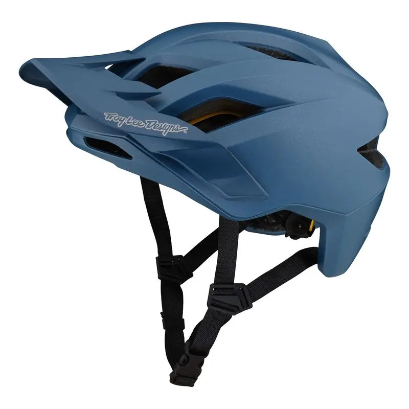 MTB Flowline Helm mit 14 blauen Lüftungslöchern Größe m/l #2
