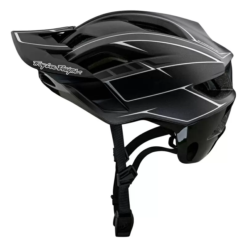 Casco MTB SE FLOWLINE PINSTRIPE con 14 fori di ventilazione nero Taglia M/L #1