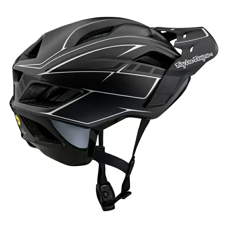 Casco MTB SE FLOWLINE PINSTRIPE con 14 fori di ventilazione nero Taglia M/L #2